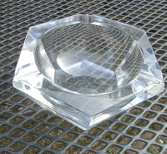 Image 1 of Val Saint Lambert crystal ashtray