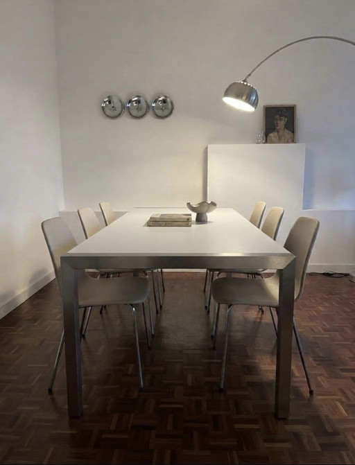Tavolo da pranzo allungabile Kristalia Sushi, 177/225/271 X 100 X 75 cm