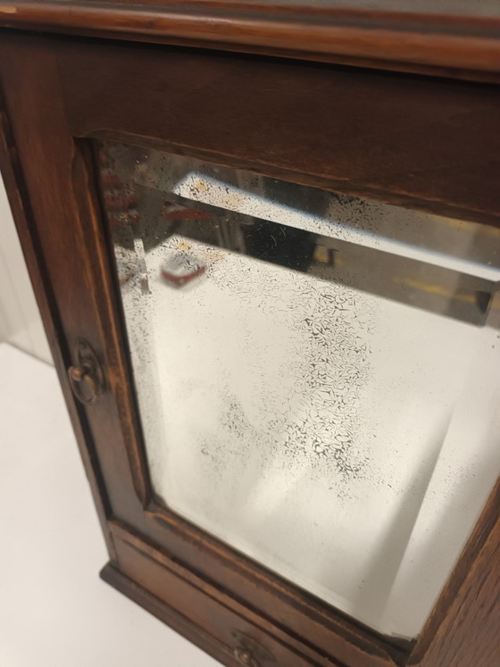 Image 1 of Antique mirror cabinet