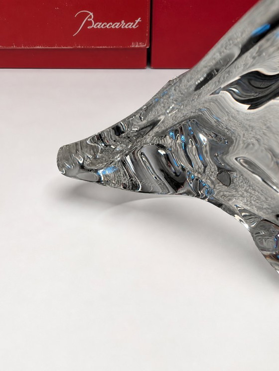 Image 1 of Baccarat - Sculpture, Lion - 27 cm - Crystal