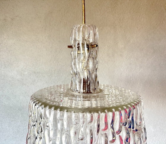 Lampada a sospensione Vintage Kalmar – Lampade a sospensione, Vetro, Ottone (photo 8 of 14)