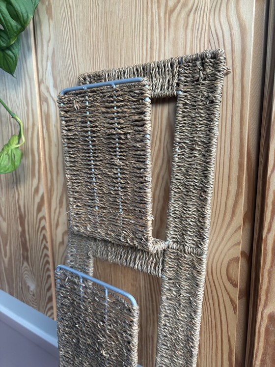 Image 1 of Portariviste vintage in rattan di IKEA