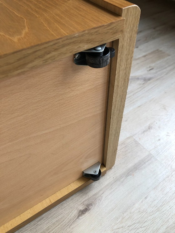 Image 1 of Vintage ladekastje teak nachtkastje Vroomshoop Meubelen gewicht 18 kg