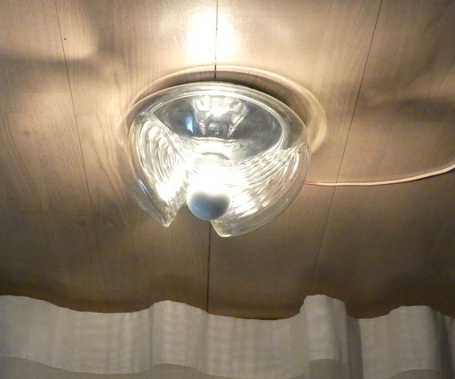 Peill & Putzler Wave ceiling lamp transparent Ø 26 cm UK1aEb