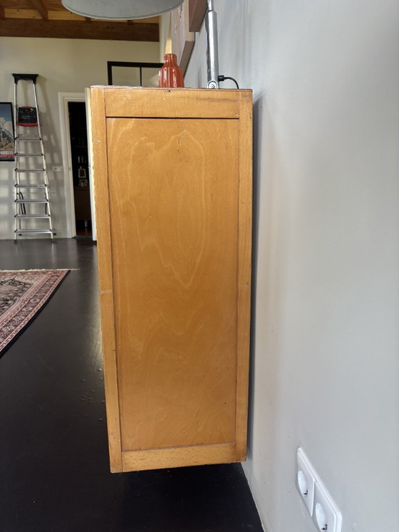 Bibliothèques scolaires vintage Mid-century (lot de 2) – Bois (photo 9 of 12)