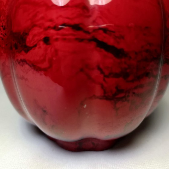 Zsolnay - Vaso - Vaso Eosina Rosso - Porcellana – Vasi, Porcelain (photo 14 of 22)