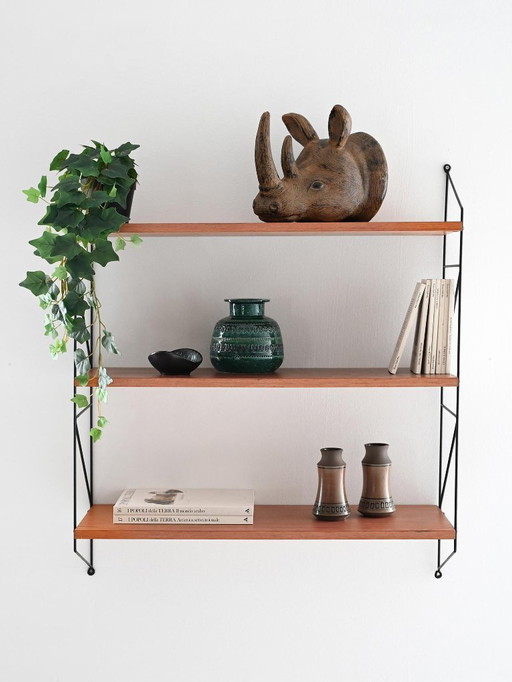 Vintage Scandinavian Hylla with three shelves
