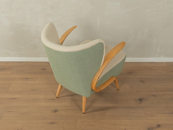 Image 1 of Vintage fauteuil uit de jaren 50 in mid-century stijl.