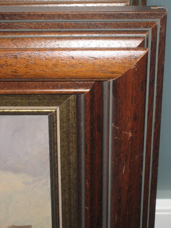 Image 1 of 2 cuadros de paisajes holandeses.