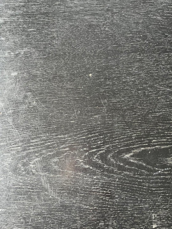 Image 1 of Mesa de centro Thonet Eiffel original, chapa de roble negro, diseño Bauhaus