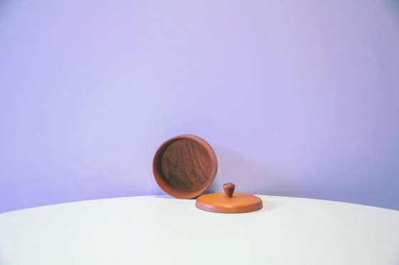 Ciotola in teak vintage con coperchio – Accessori da tavola, Wood (photo 4 of 5)