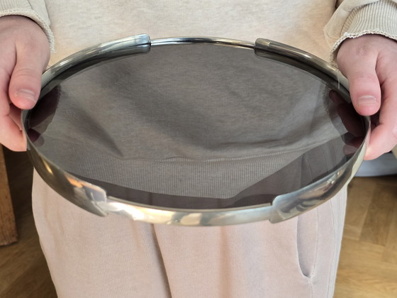 Image 1 of Selangor, 2 design trays made of glass and tin