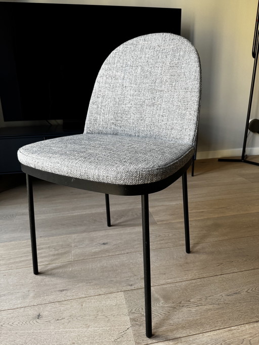 4 sillas de diseño «Precious» de Johannes Torpe para Moroso