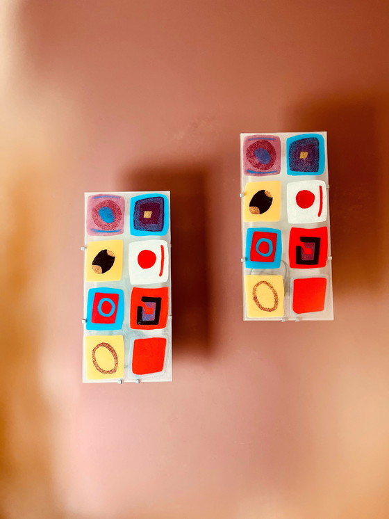 Image 1 of Ikea Gyllen wall lamp set