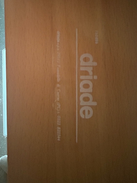 Enzo Mari Frate for Driade 230 cm Vintage Anni '80 – Tavoli da pranzo, Vetro, Legno (photo 5 of 5)