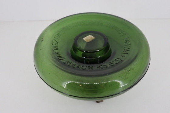 Tieke Bülach Glas Weihnachtsbaumständer / Art Deco Vase (1930er/40er Jahre) – bulach, Dekorative Objekte (photo 4 of 6)