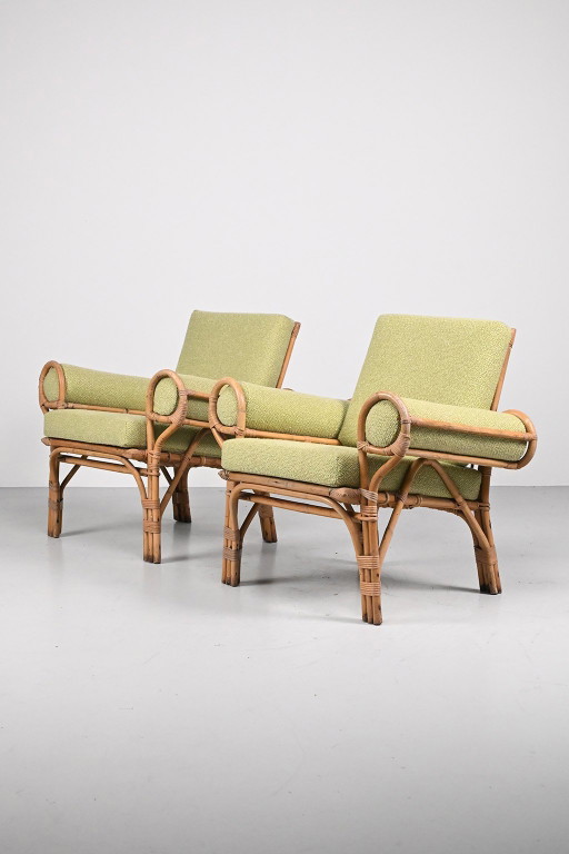 Rare Mid Century armchairs