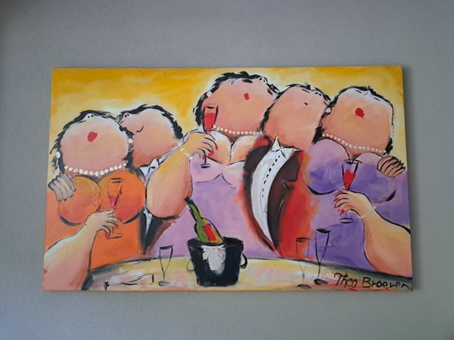 Peinture Theo Broeren - O so happy