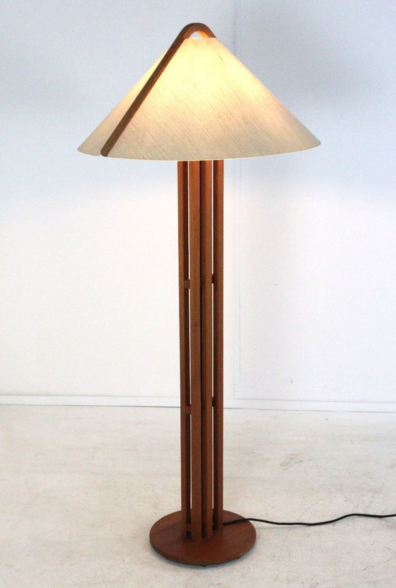 Domus lamp vloerlamp vintage – Vloerlampen, Hout (photo 3 of 16)