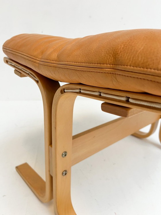 Image 1 of Fauteuil Siesta avec repose-pieds, conçu par Ingmar Relling pour Westnofa, années 1970