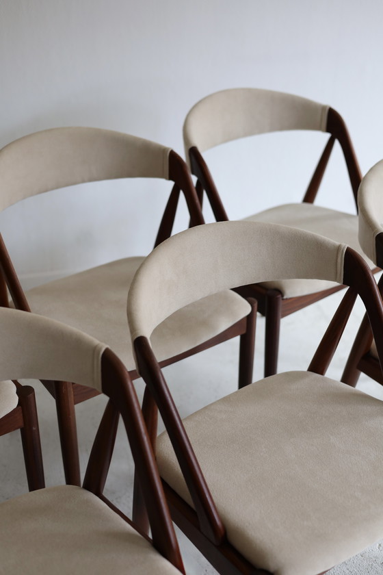 Image 1 of Set of 6 dining chairs model 31, Kai Kristiansen, 1960s
