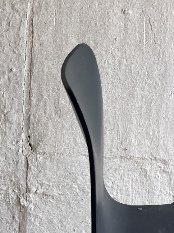 Image 1 of 2 Stoelen industriali vintage, metallo e metallo 