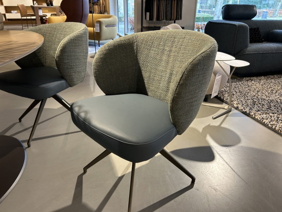 Hatim - Yolie  eetkamerstoel set van 4 – H.E. Design, Eetkamerstoelen, Leather, Plastic (photo 4 of 4)