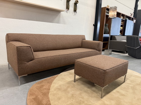 Image 1 of Design on Stock Bloq 3-Sitzer-Sofa mit Hocker Amdal 580