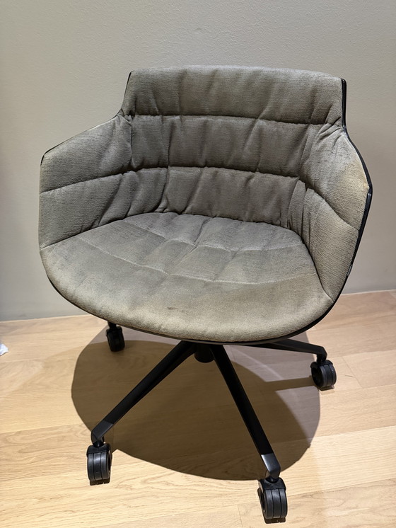 Image 1 of MDF Italia Flow Slim bureaustoel, zwart