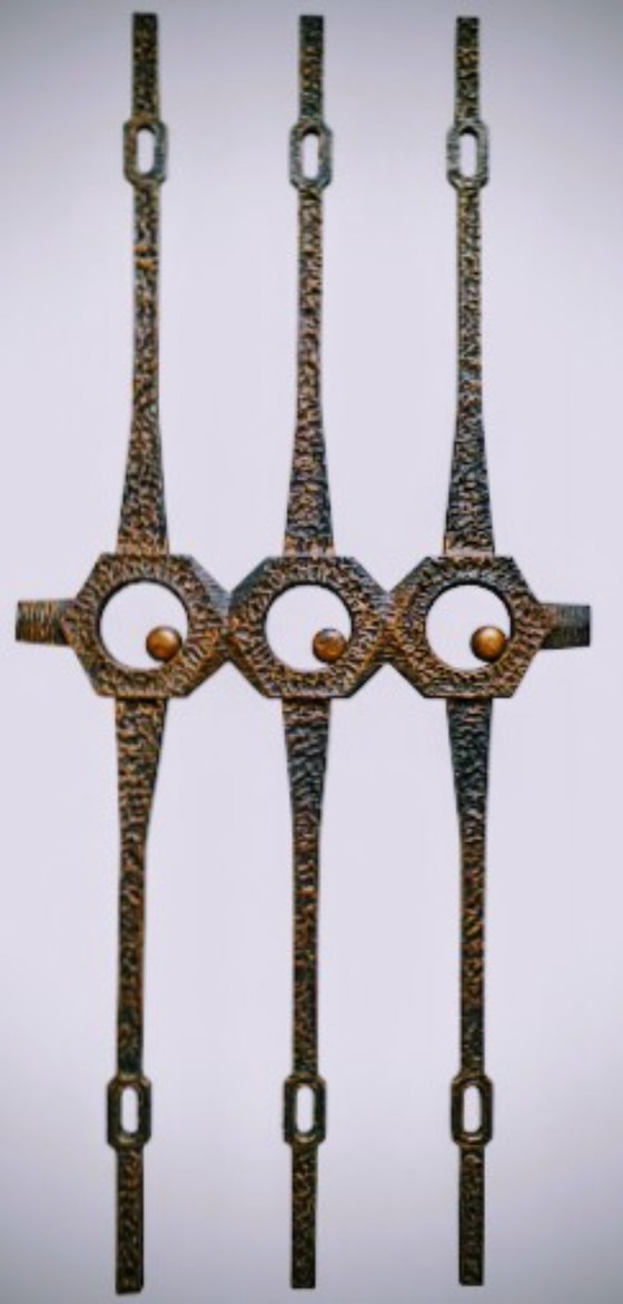 Image 1 of Grande scultura murale brutalista