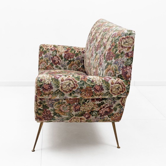 Image 1 of Canapé italien moderne du milieu du siècle par Gigi Radice pour Minotti, 1950s