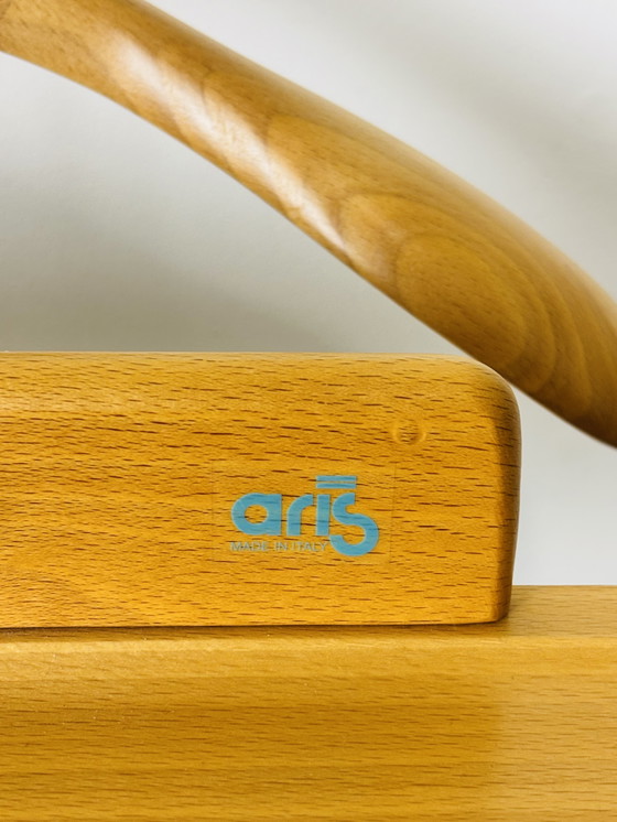 Image 1 of Vintage Aris wooden valet stand 1980s-90s