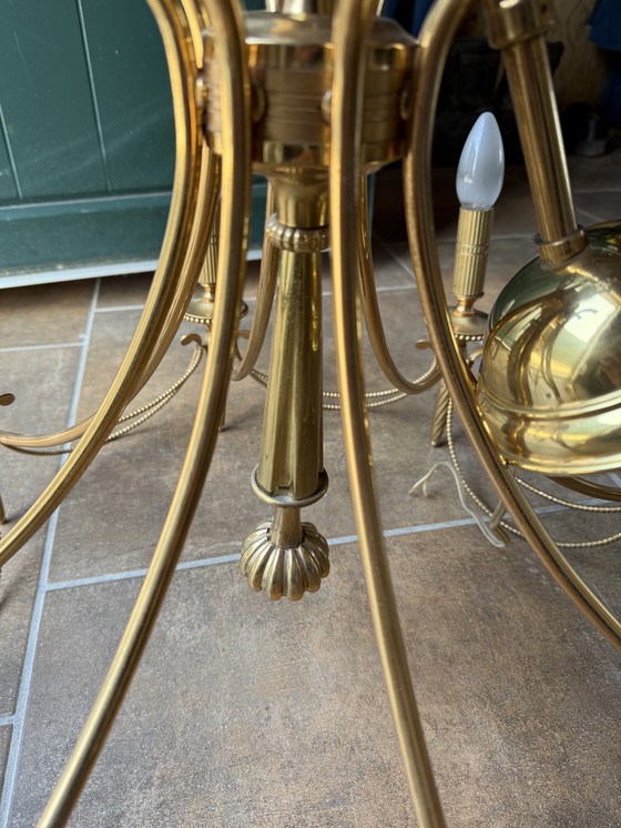 Image 1 of Messing-Kronleuchter Gaetano Sciolari