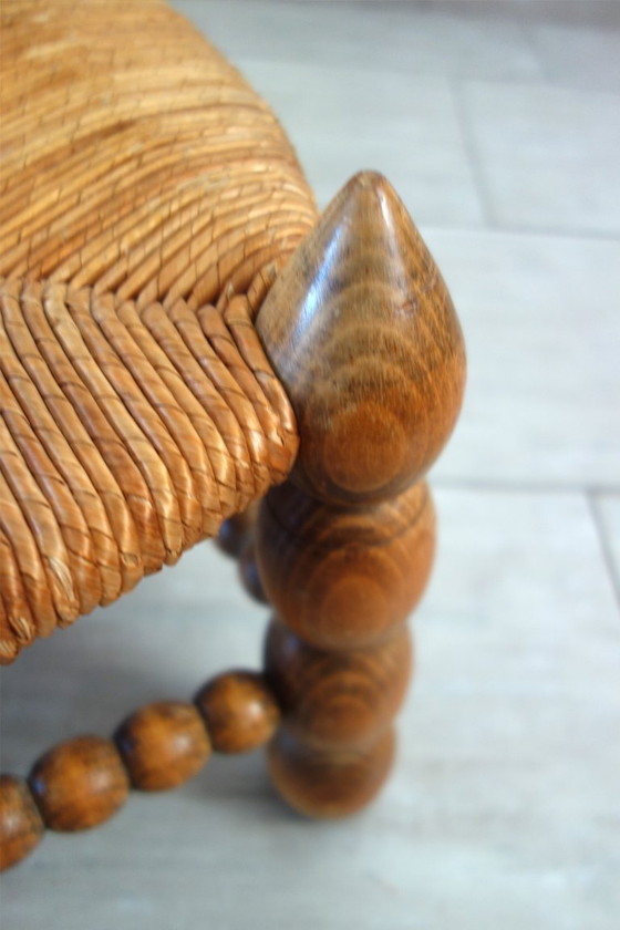 Image 1 of Chaise Basse dlg Charles Dudouyt, années 50/60, France