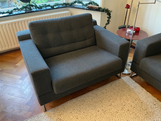 Image 1 of Leolux Sofa und Leolux Zweisitzer