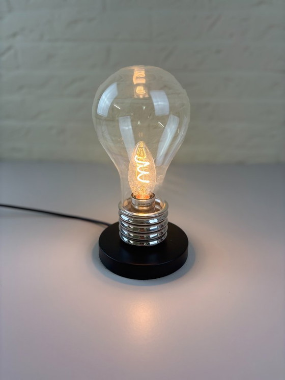 Image 1 of Light Bulb table lamp – Pop Art design, 1990s