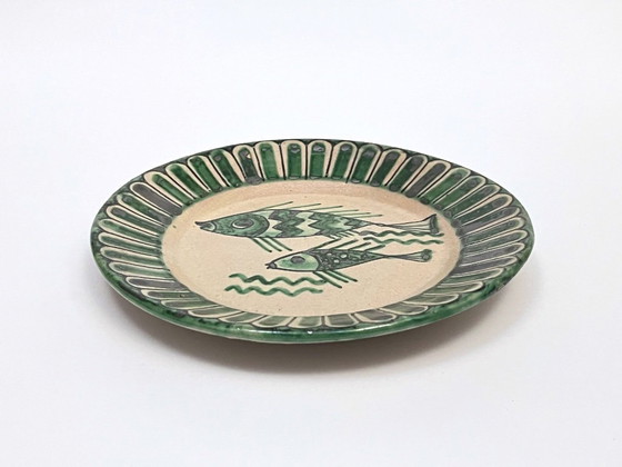 Image 1 of 4 platos de Vietri decorados por Fabbrica Ceramica Avallone, años 30