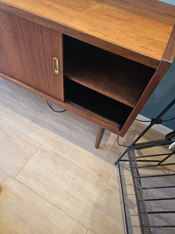 Credenza Vintage in Teak Design Danese Mobile Basso Silkeborg – Credenze, Legno (photo 8 of 11)