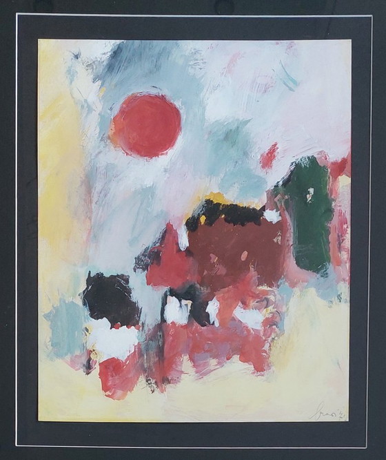 Image 1 of Gouache op thick paper