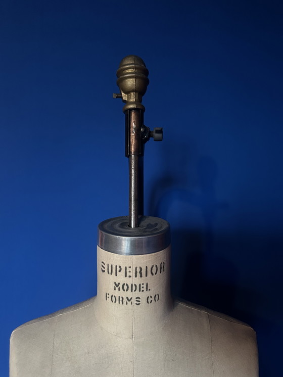 Image 1 of Vintage professionele dress form / paspop – Superior Model Forms Co (USA) – Model 1999