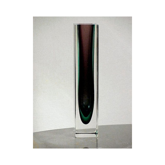 Image 1 of Vintage vase glass Seguso Flavio Poli by  Luciano Gaspari Salviati 1955