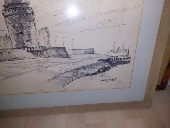 Image 1 of Kohlezeichnung Naerebout Vlissingen
