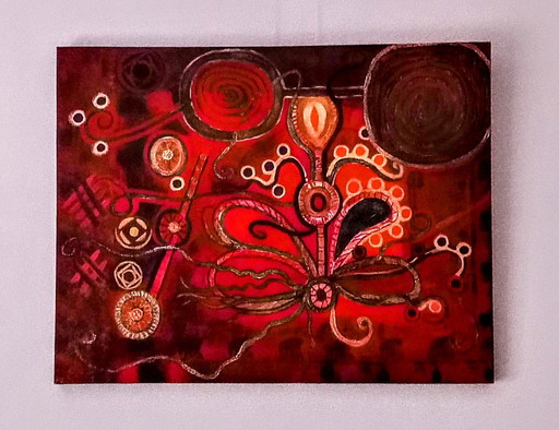 T. van Steenbergen "Orient" 70 x 90 cm