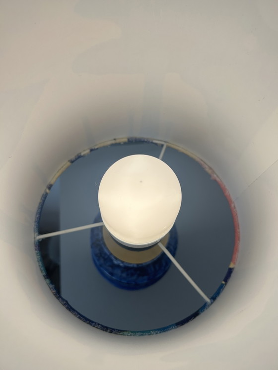 Image 1 of Lampe vase de l'ère spatiale fabriquée à partir d'un vase pagode Scheurich