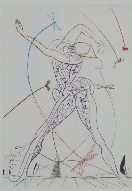 Salvador Dalí: Shakespeare: Tutto è bene quel che finisce bene, incisione originale firmata (photo 3 of 6)