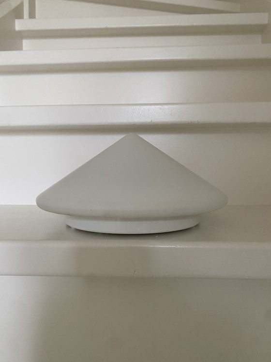 Image 1 of Lampe de plafond/applique murale style Bauhaus vintage - années 80