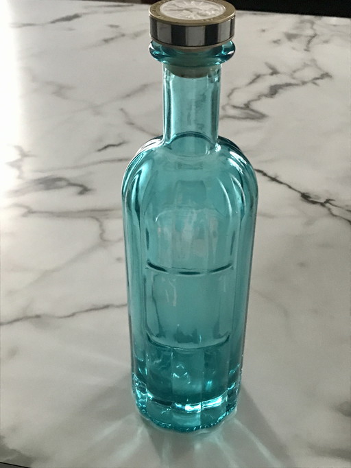 Turquoise Blauwe Fles Italië