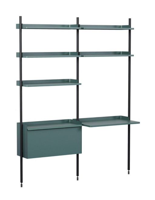 Hay Pier System 12 wandkast Blue/Black