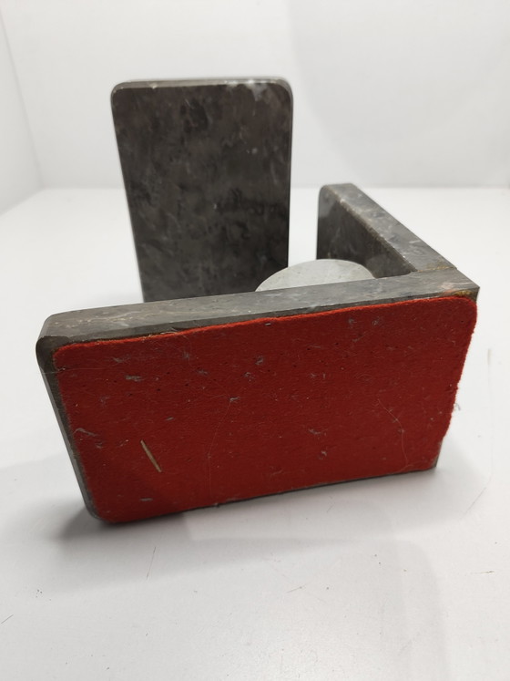 Art Deco marble bookends – Magazine rack, Stone (photo 2 of 9)