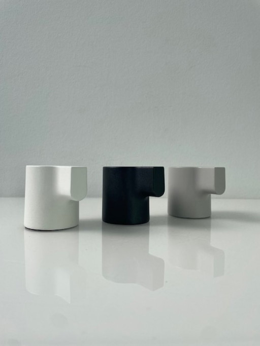 Set van 3 IKEA Ypperlig x HAY kandelaars